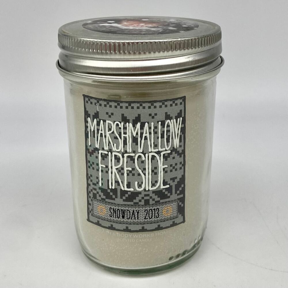 Bath & Body Works MARSHMALLOW FIRESIDE Single-Wick Scented Candle